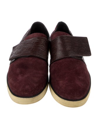 Bottega Veneta Suede Monk Straps