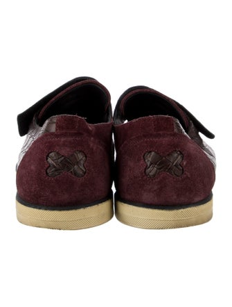 Bottega Veneta Suede Monk Straps