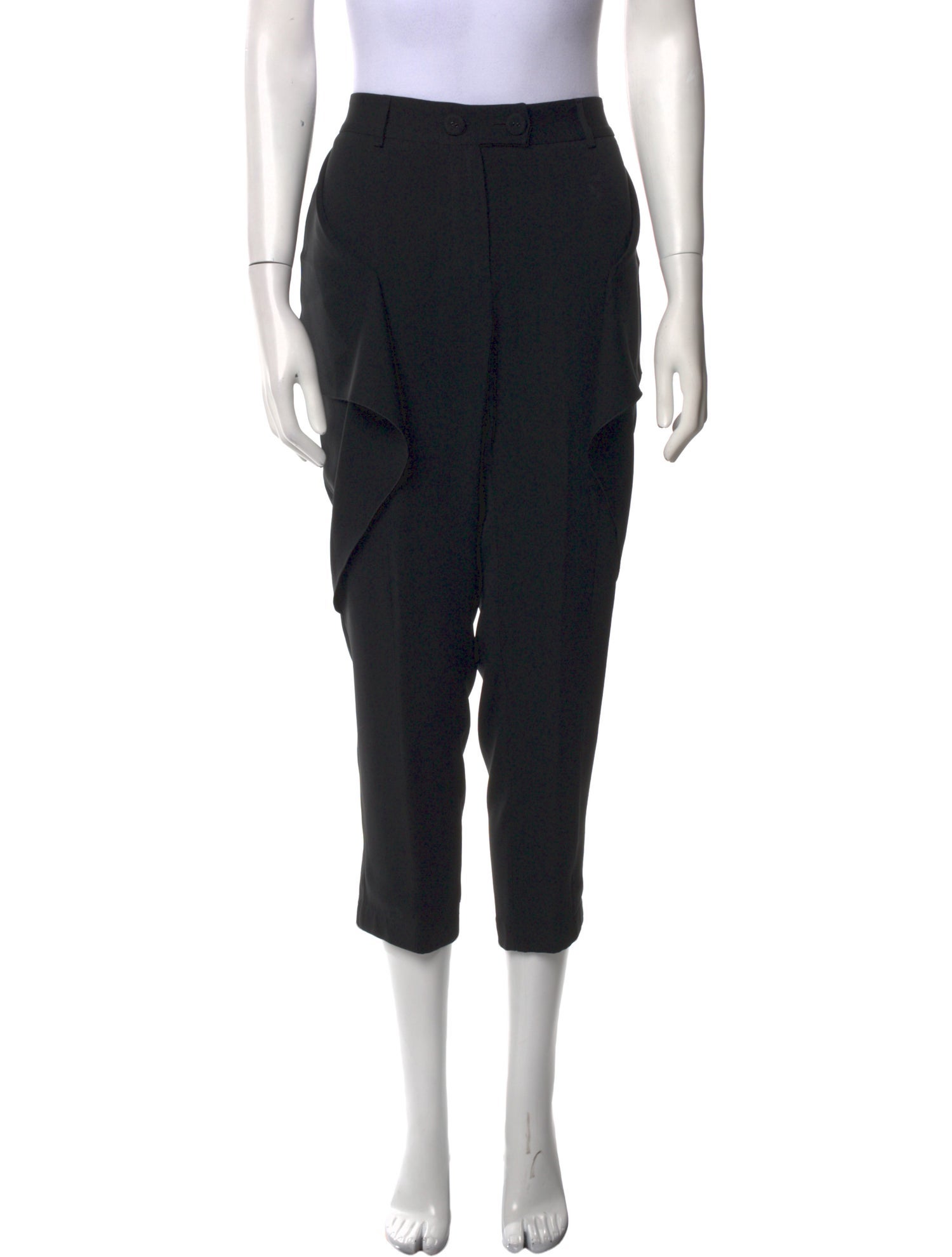 Bottega Veneta Silk Straight Leg Pants