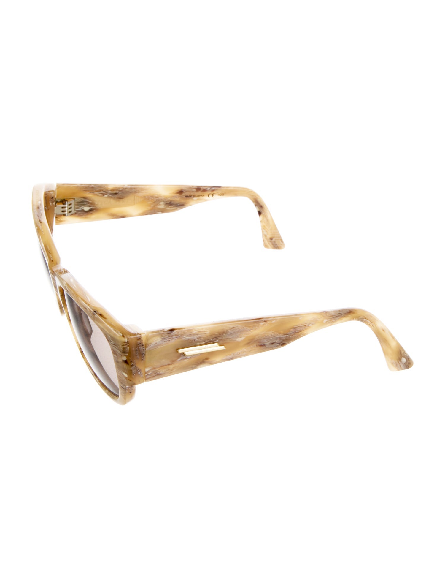 Bottega Veneta Cat-Eye Mirrored Sunglasses