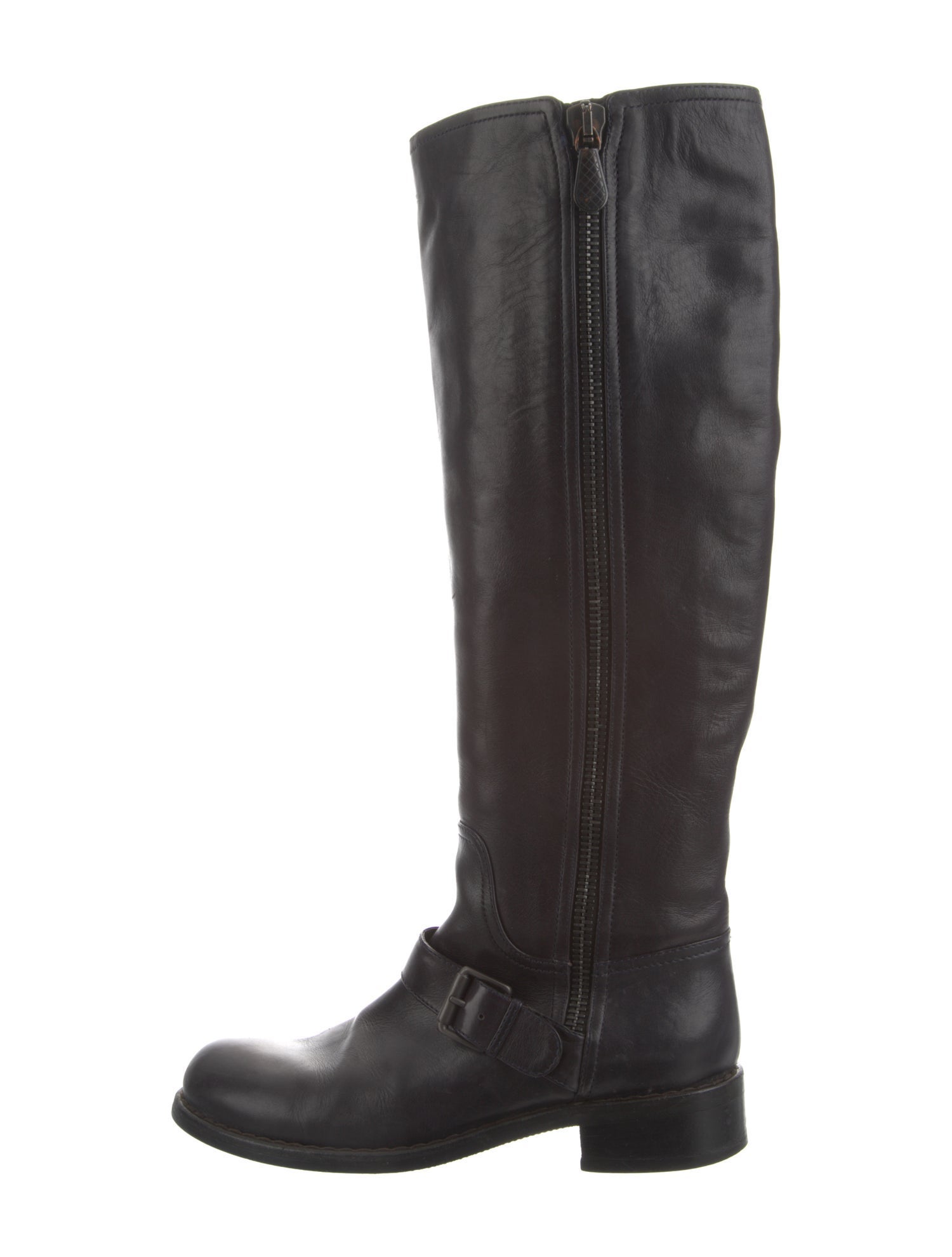 Bottega Veneta Leather Riding Boots