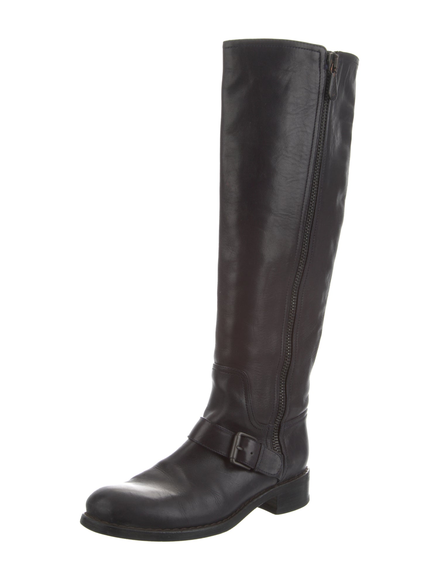 Bottega Veneta Leather Riding Boots
