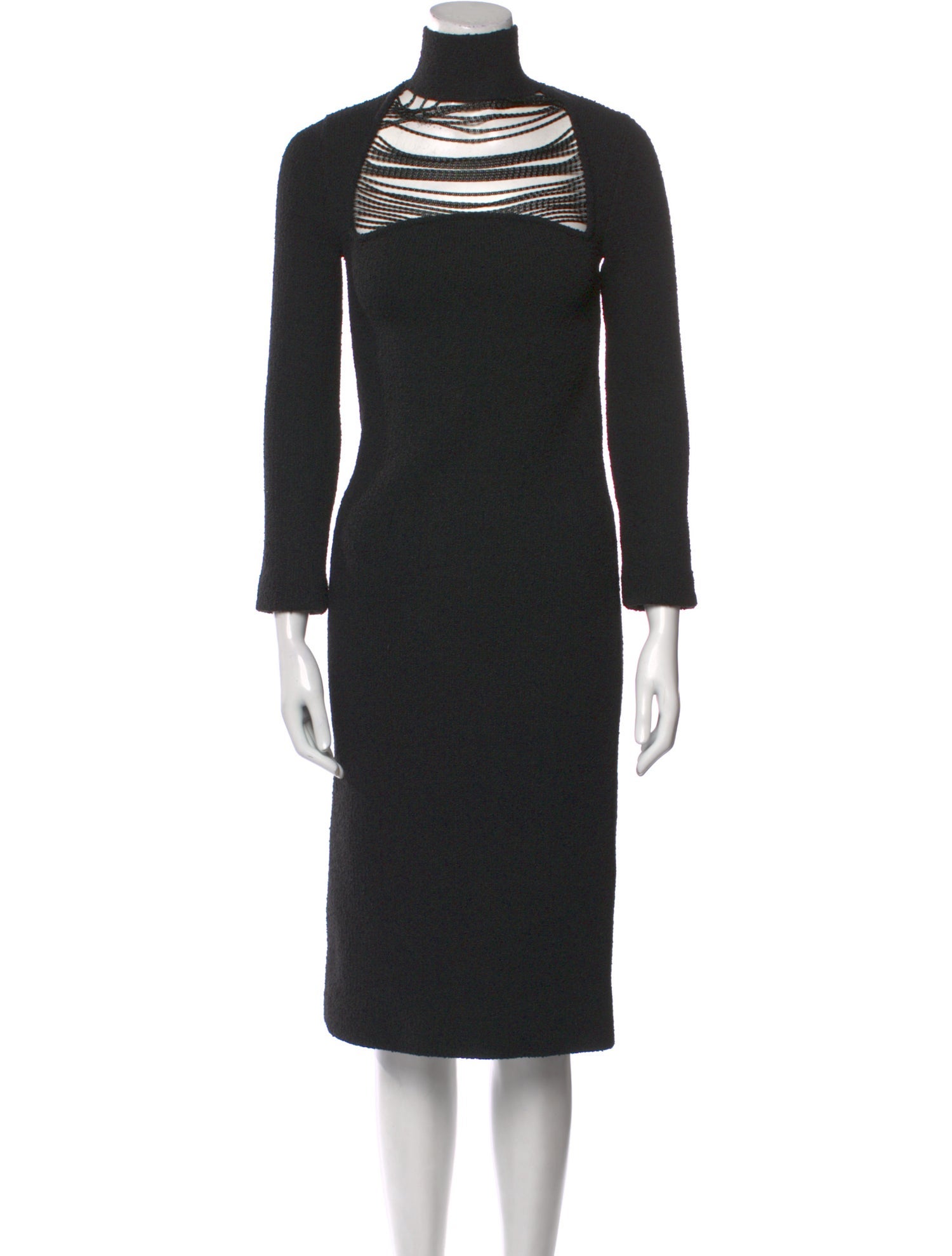 Bottega Veneta Silk Midi Length Dress w/ Tags