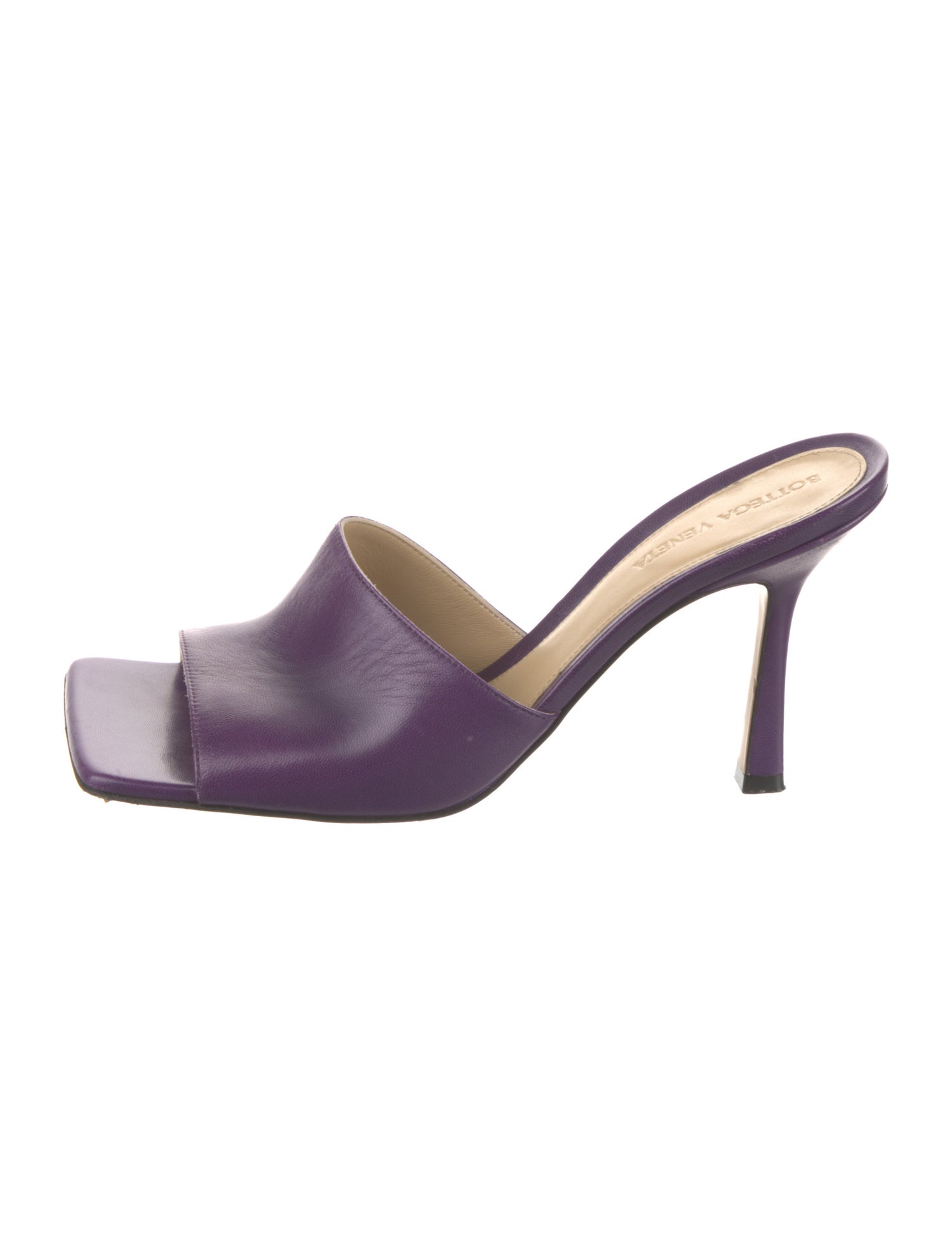 Bottega Veneta Leather Slides