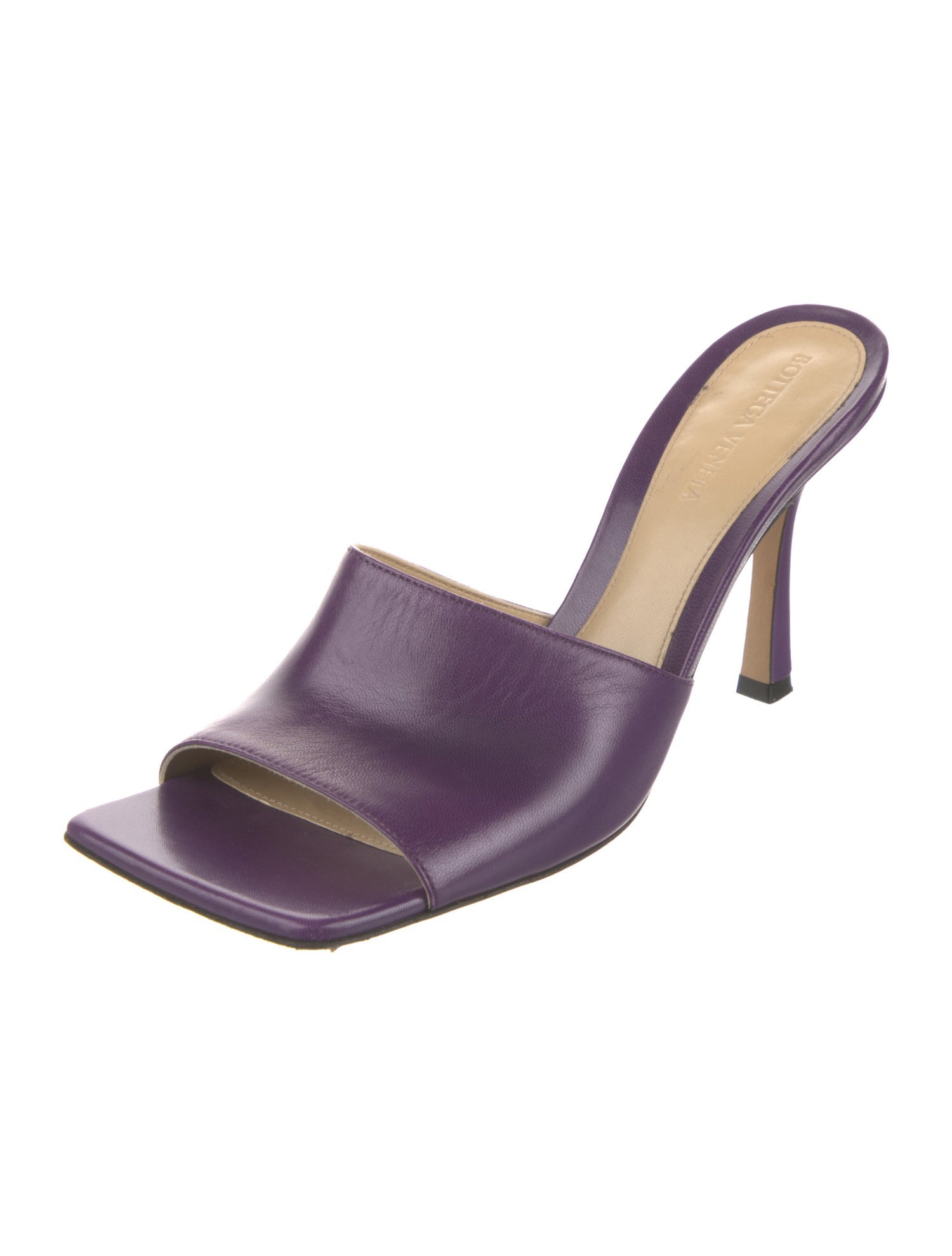 Bottega Veneta Leather Slides