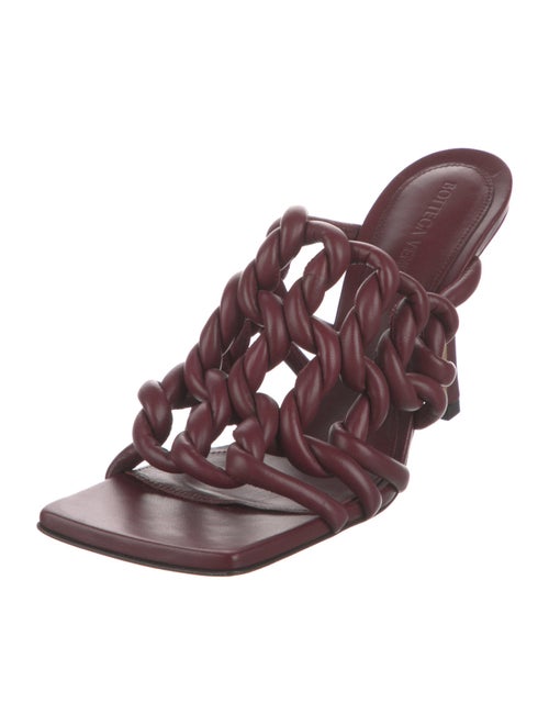 Bottega Veneta Leather Slides