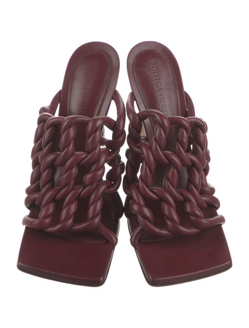 Bottega Veneta Leather Slides