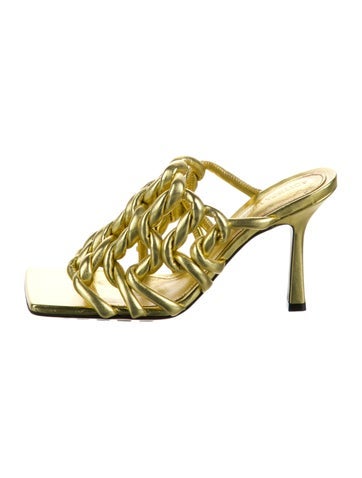 Bottega Veneta Sandals Leather Slides IT 36 | 6