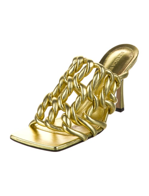 Bottega Veneta Leather Slides