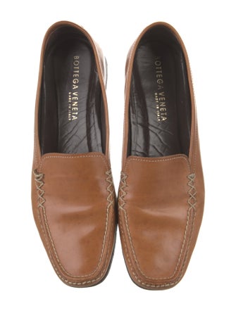 Bottega Veneta Intrecciato Weave Leather Loafers