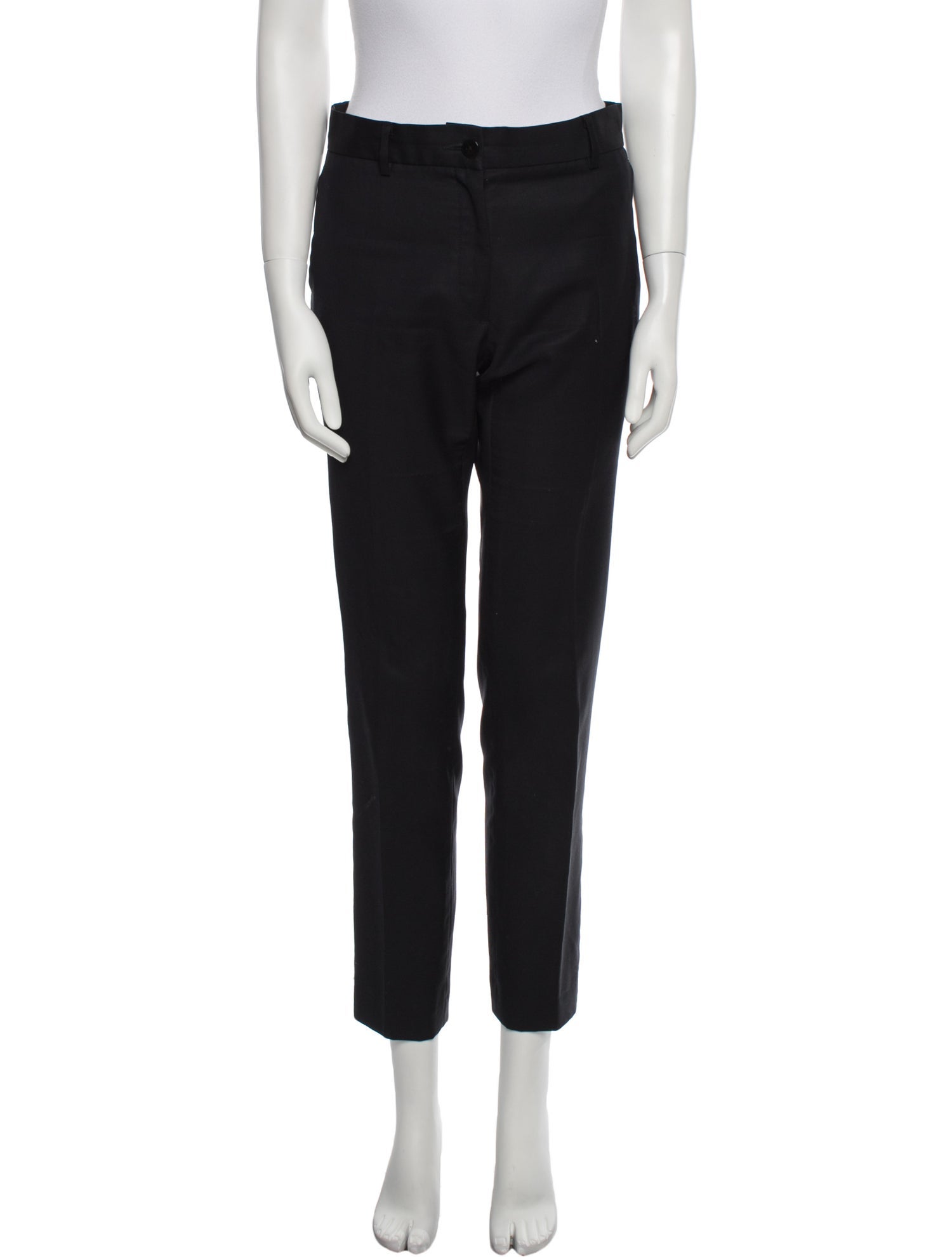 Bottega Veneta Wool Straight Leg Pants