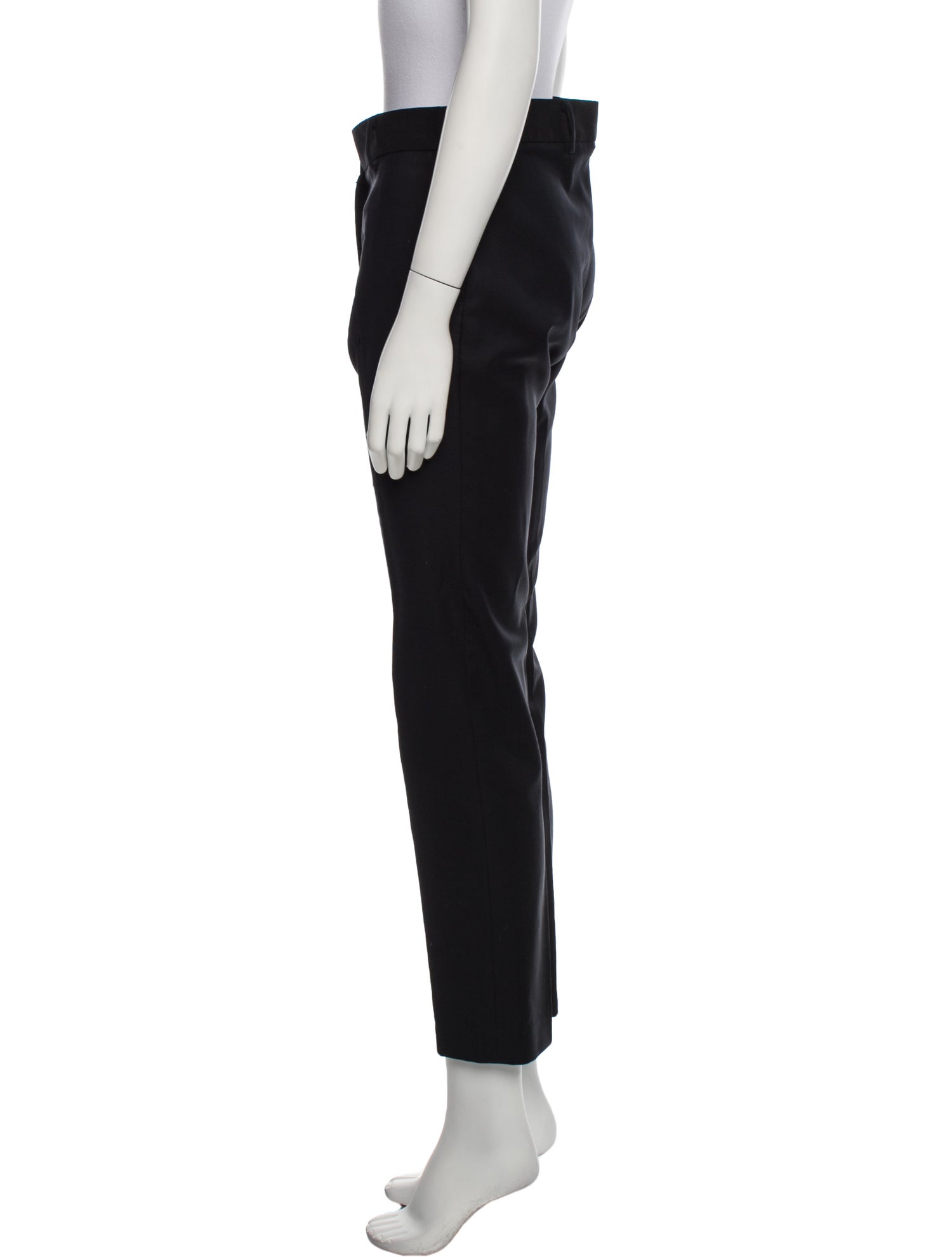 Bottega Veneta Wool Straight Leg Pants