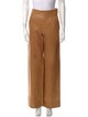 Bottega Veneta Leather Wide Leg Pants