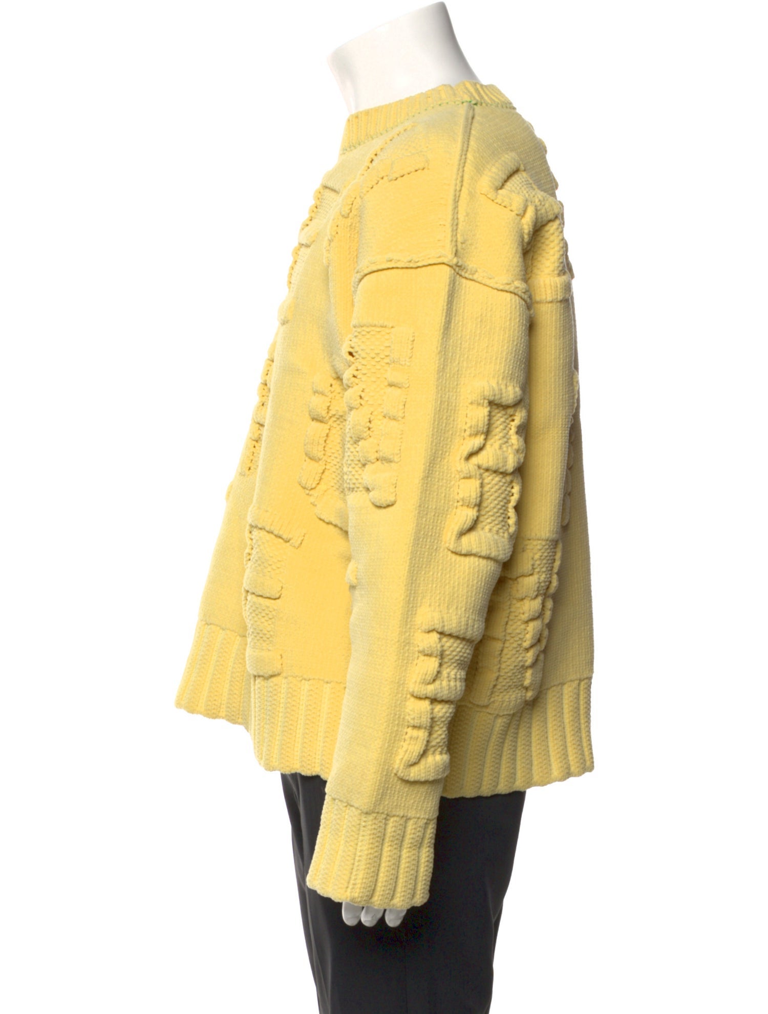 Bottega Veneta Crew Neck Long Sleeve Pullover