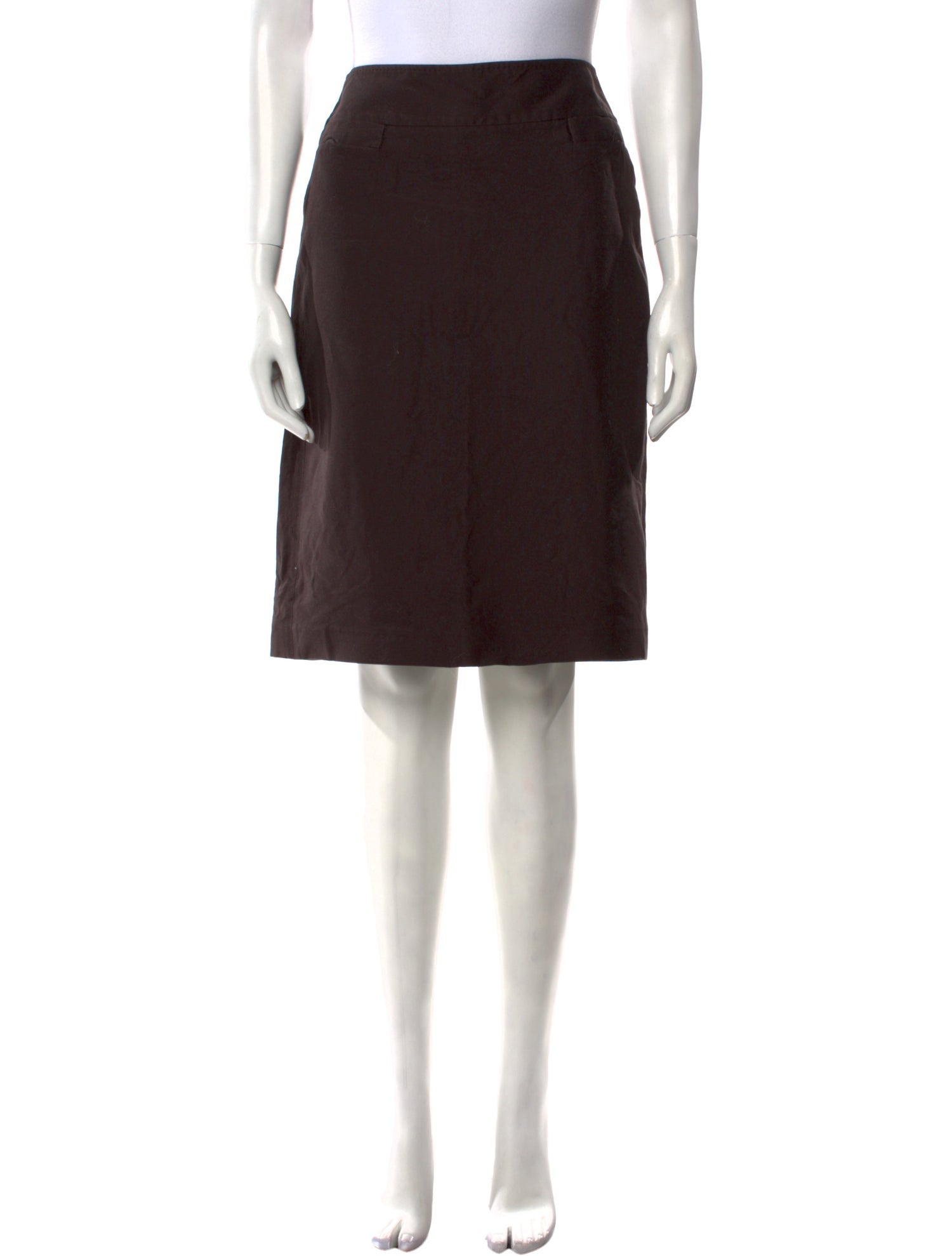 Bottega Veneta Virgin Wool Knee-Length Skirt