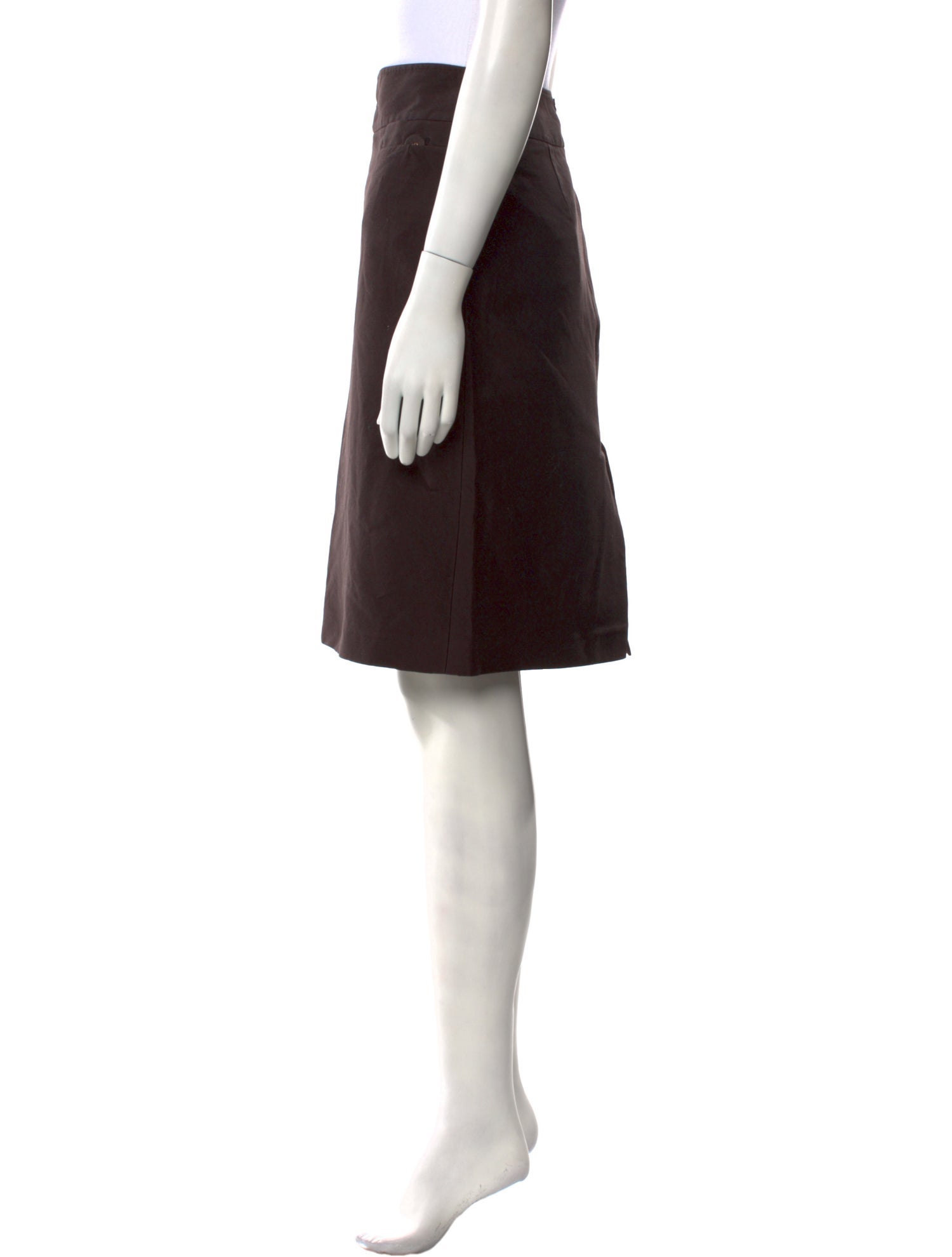 Bottega Veneta Virgin Wool Knee-Length Skirt