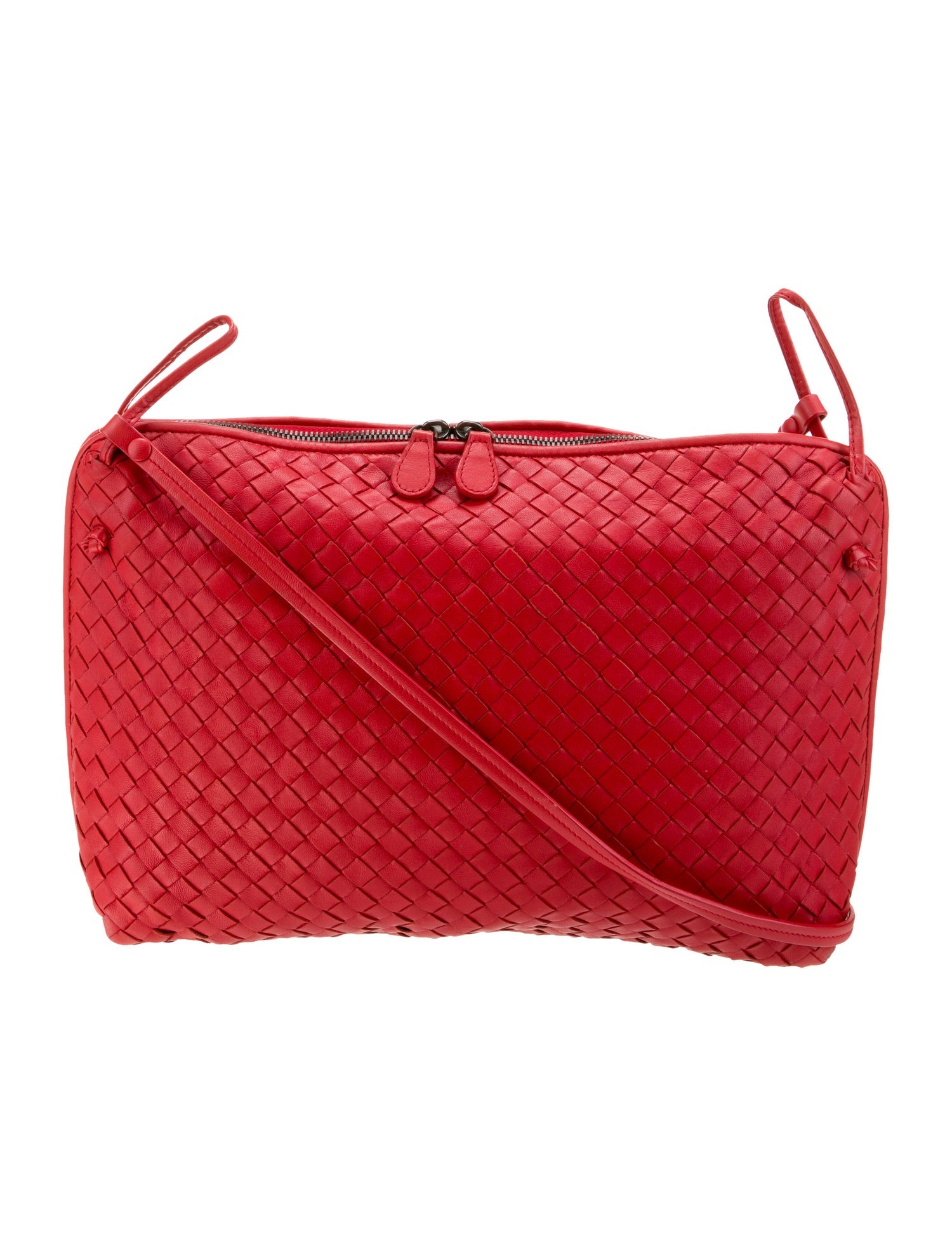 Bottega Veneta Intrecciato Messenger Bag Vintage