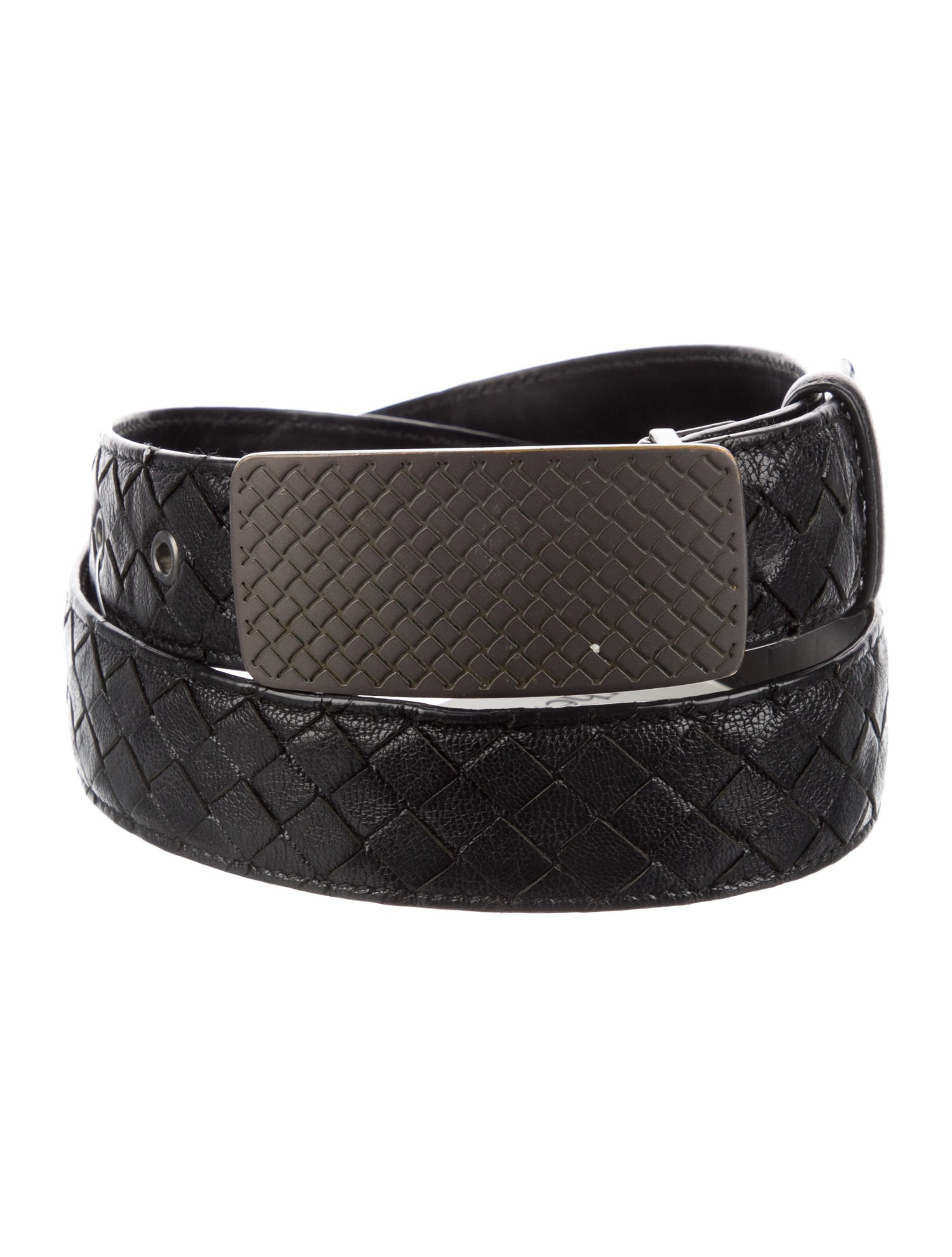 Bottega Veneta Intrecciato Weave Leather Waist Belt
