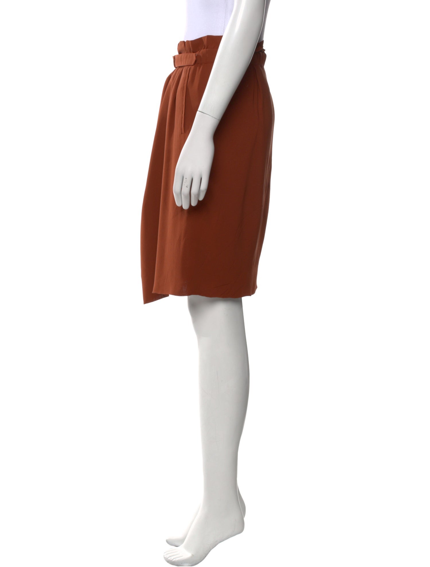 Bottega Veneta Silk Knee-Length Skirt