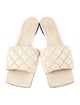 Bottega Veneta Padded Quilted Pattern Slides