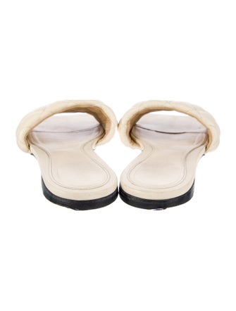 Bottega Veneta Padded Quilted Pattern Slides