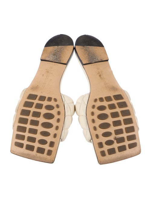 Bottega Veneta Padded Quilted Pattern Slides