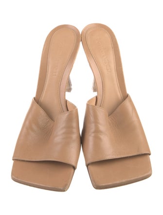 Bottega Veneta Leather Slides