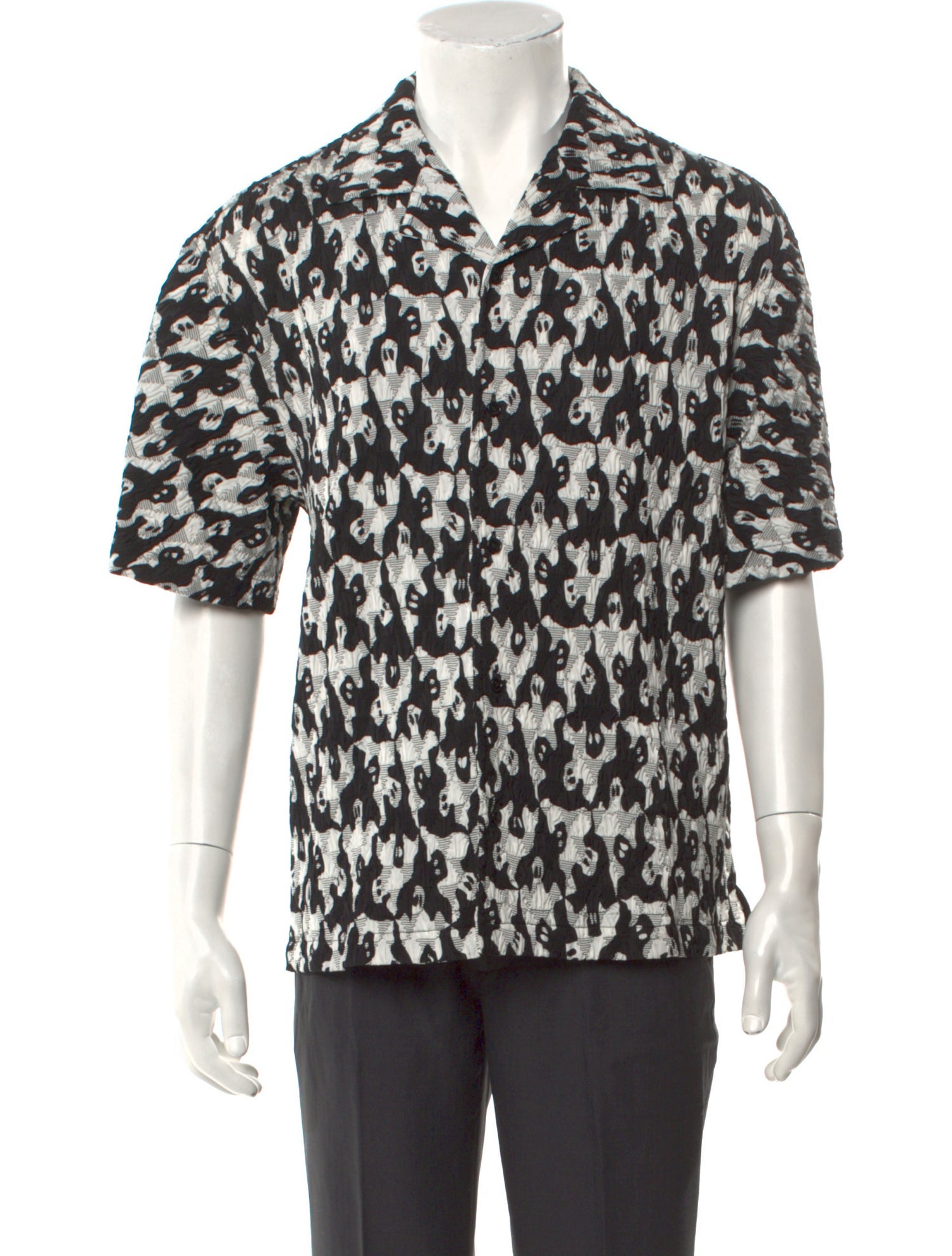 Bottega Veneta Printed Short Sleeve Shirt w/ Tags