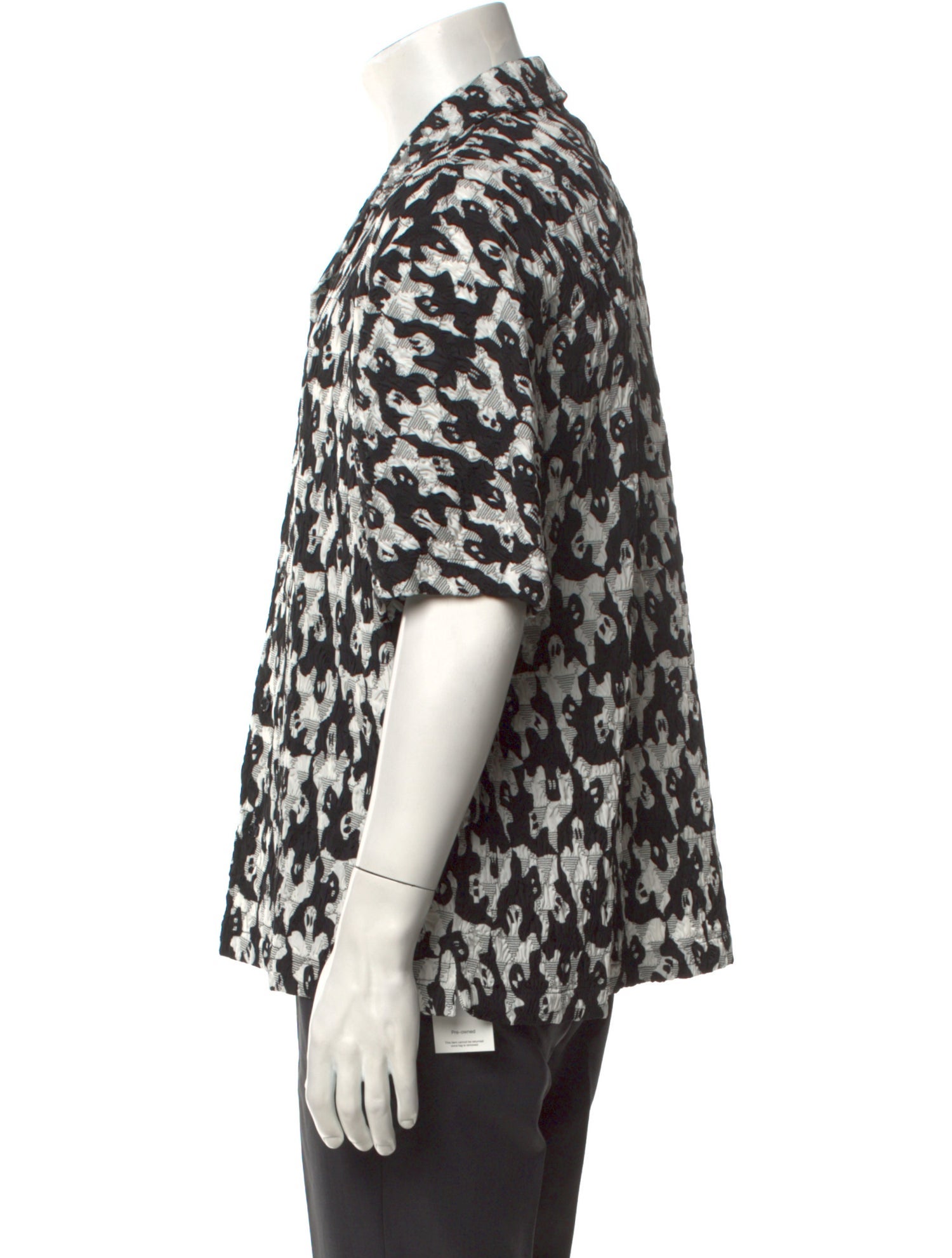 Bottega Veneta Printed Short Sleeve Shirt w/ Tags