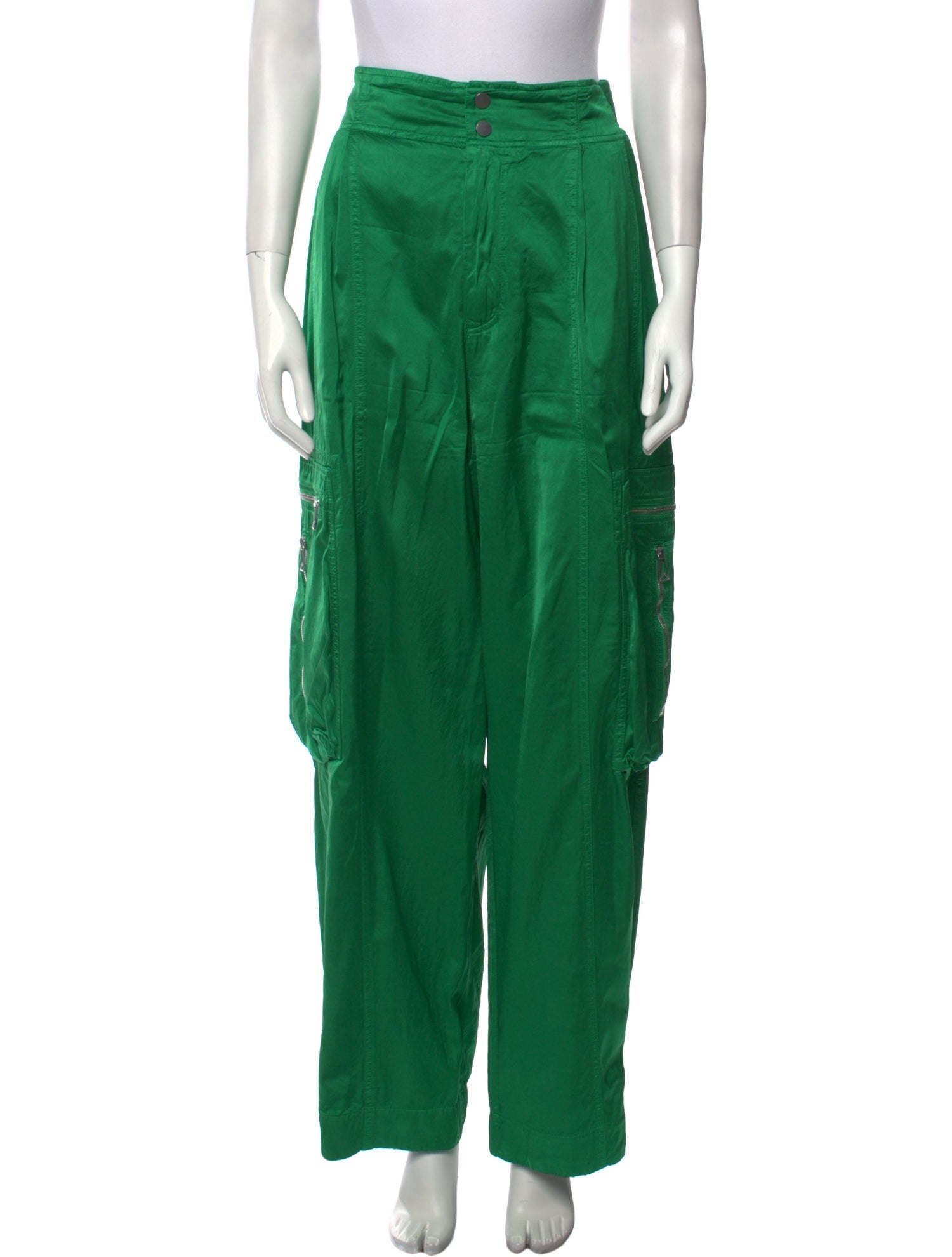 Bottega Veneta Wool Straight Leg Pants