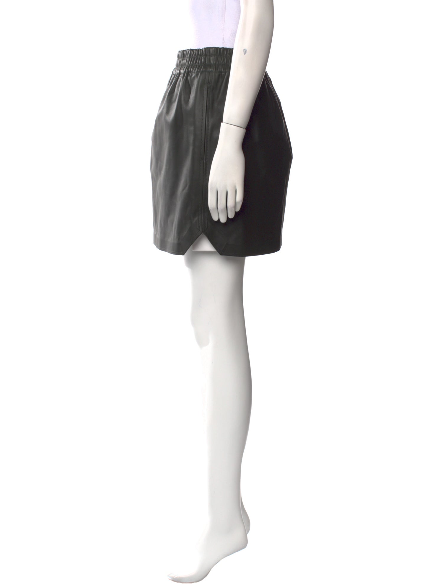 Bottega Veneta Leather Knee-Length Skirt