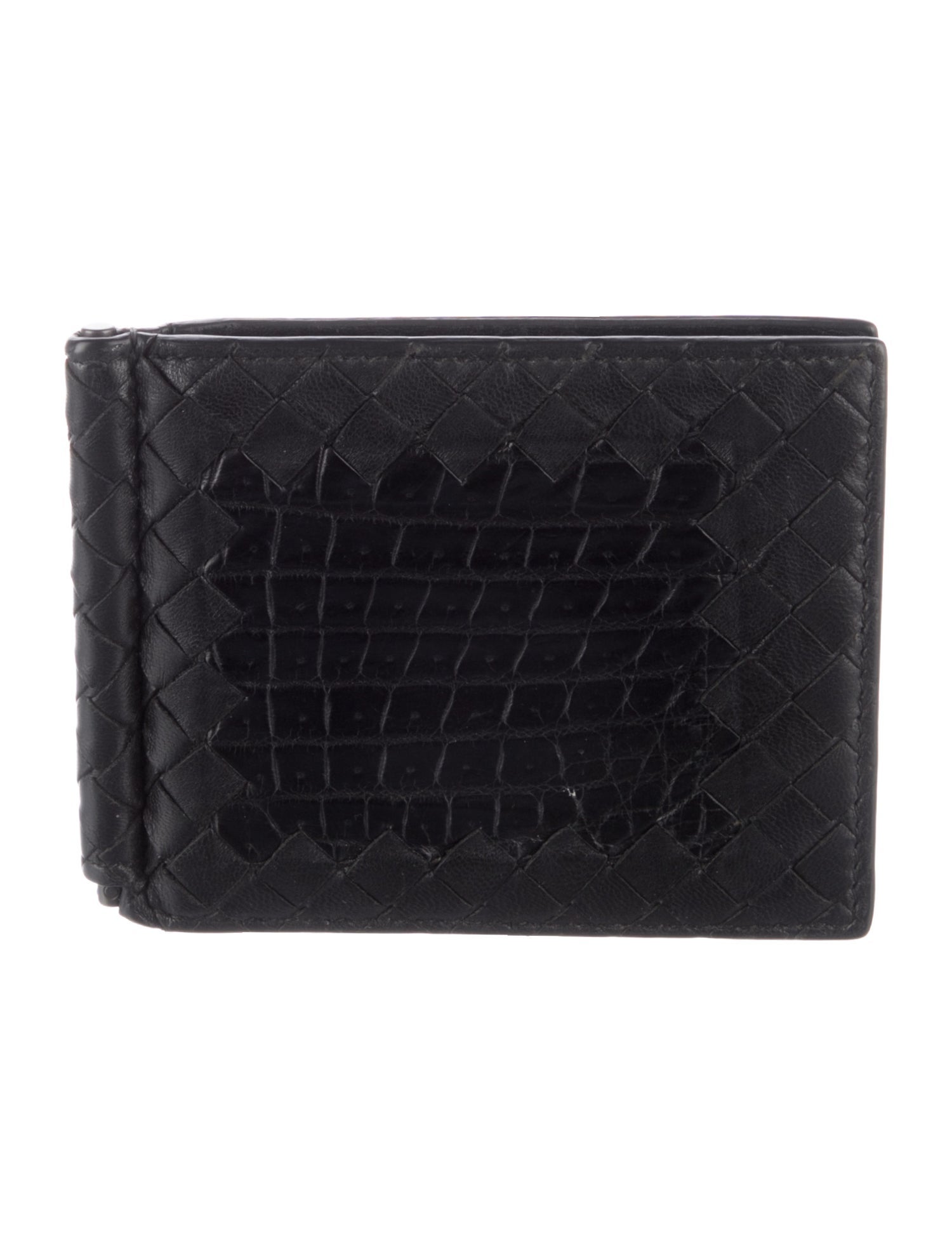 Bottega Veneta Intrecciato Weave Leather Wallet