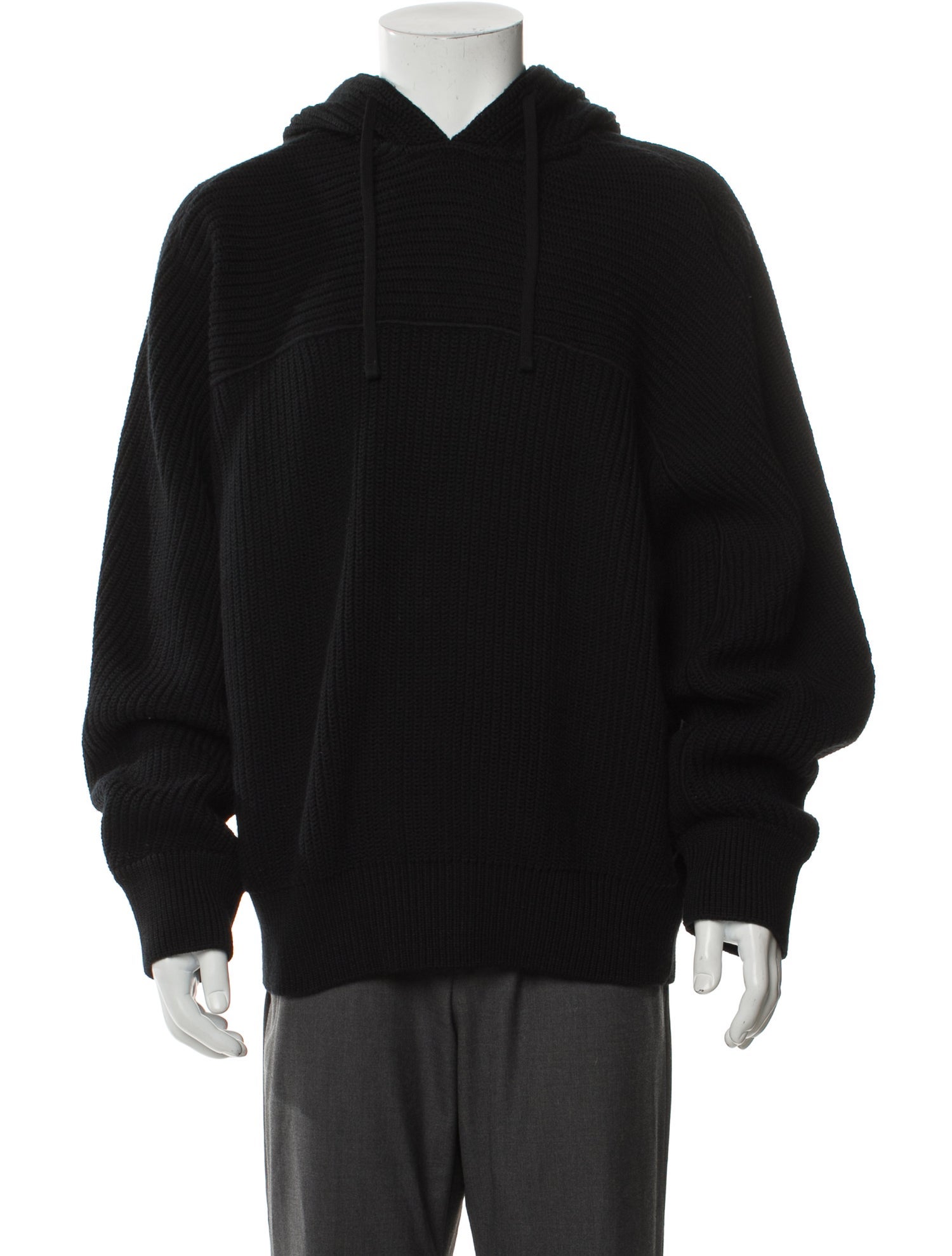 Bottega Veneta Wool V-Neck Hoodie w/ Tags