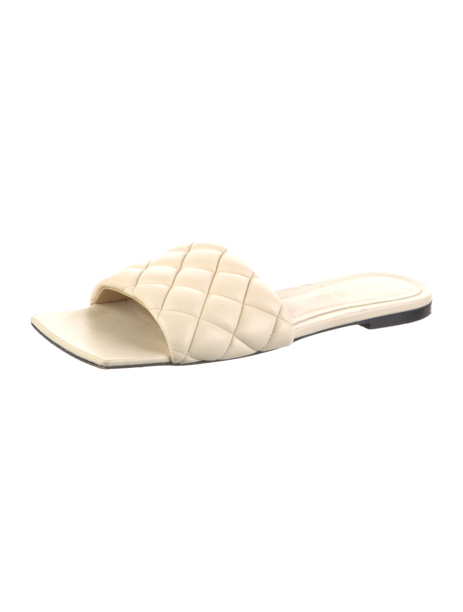 Bottega Veneta Nappa Matelasse Leather Slides