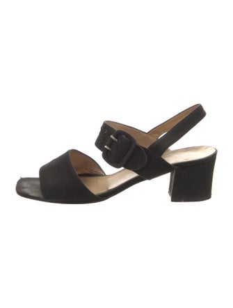 Bottega Veneta Nylon Slingback Sandals