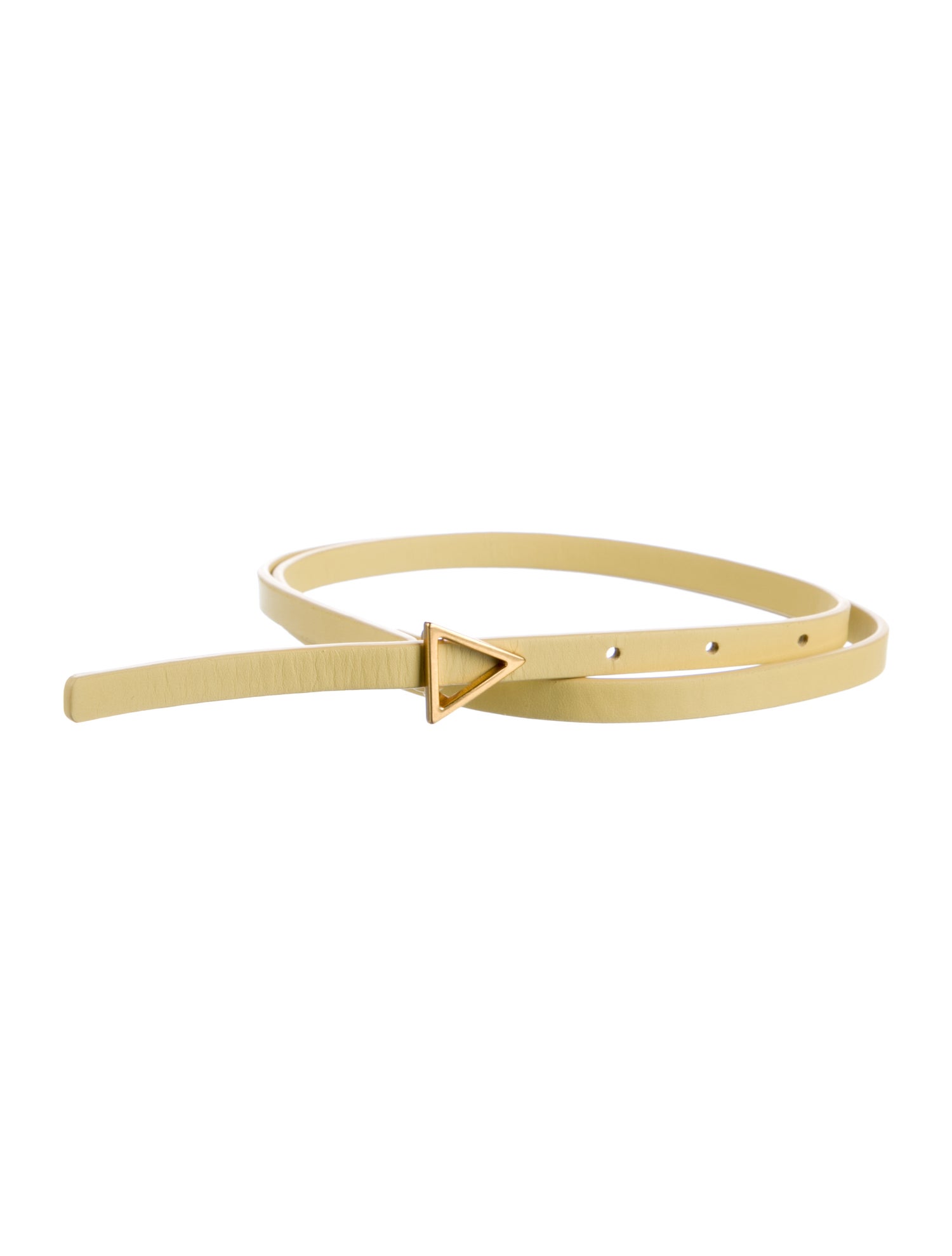 Bottega Veneta Skinny Leather Belt