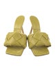 Bottega Veneta Intrecciato Weave Leather Slides
