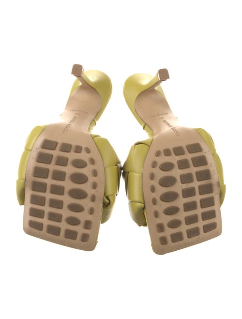 Bottega Veneta Intrecciato Weave Leather Slides