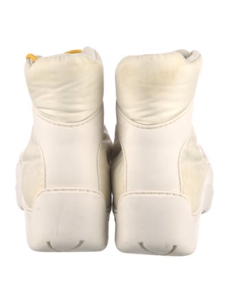 Bottega Veneta Puddle Bomber boots Nylon Lace-Up Boots