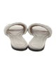Bottega Veneta Intrecciato Weave Leather Slides