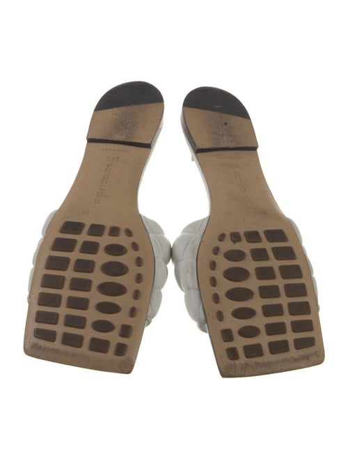 Bottega Veneta Intrecciato Weave Leather Slides