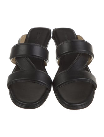 Bottega Veneta Leather Slides