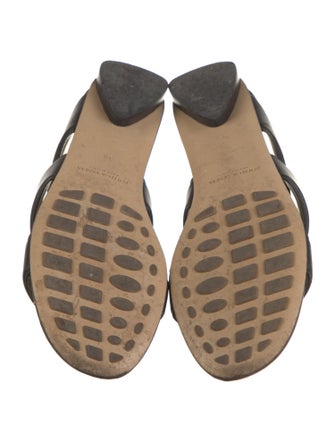 Bottega Veneta Leather Slides