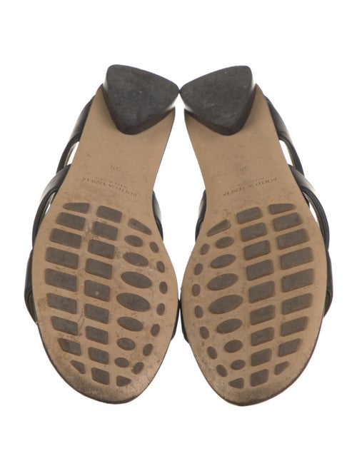 Bottega Veneta Leather Slides