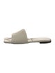 Bottega Veneta Quilted Pattern Leather Slides