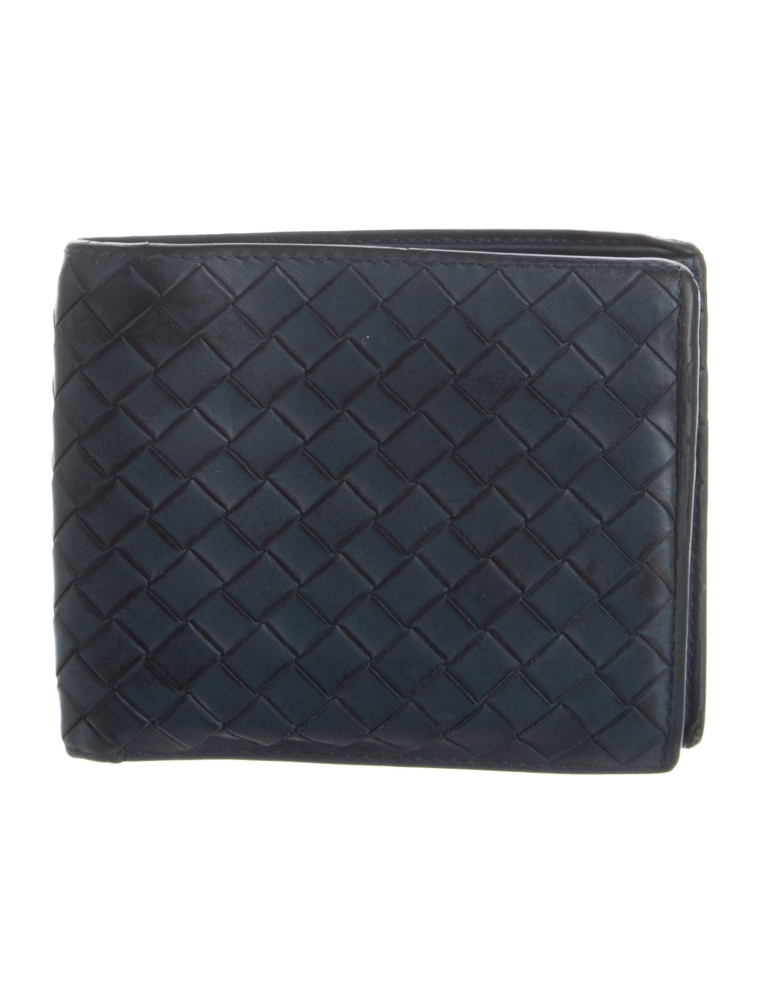 Bottega Veneta Intrecciato Weave Lambskin Wallet