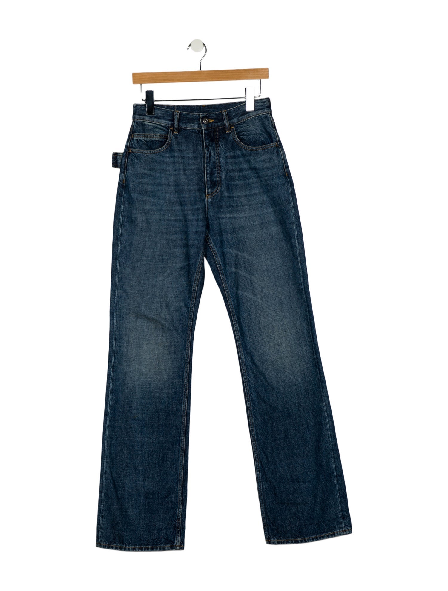 Bottega Veneta High-Rise Wide Leg Jeans