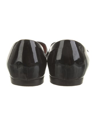 Bottega Veneta Patent Leather D'Orsay Flats