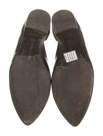 Bottega Veneta Patent Leather D'Orsay Flats