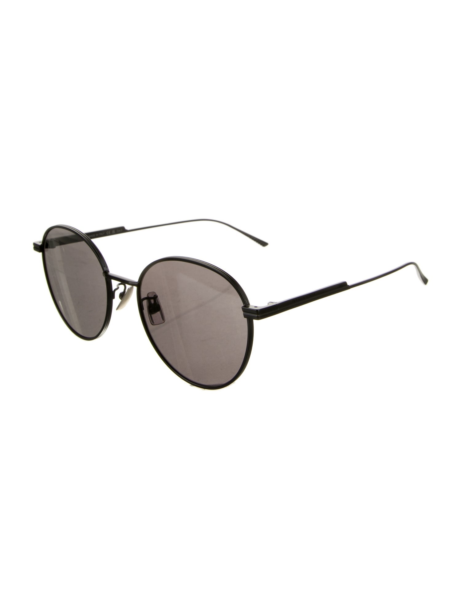 Bottega Veneta Round Tinted Sunglasses